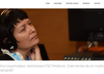 „Este nevoie de un mediu cinematografic”       INTERVIU cu directorul CNC, Valentina Iusuphodjaev