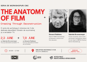 CNC și Goethe-Institut organizează o serie de workshopuri dedicate cineaștilor emergenți din Republica Moldova