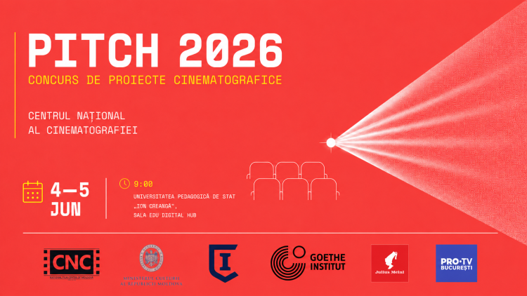 Centrul Național al Cinematografiei anunță Prezentările Publice din cadrul Concursului de finanțare a Proiectelor Cinematografice CNC 2026
